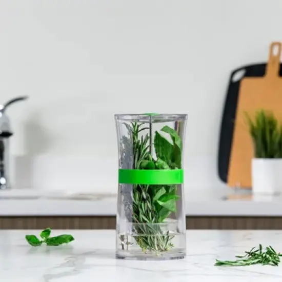 Cuisipro Original Herb Keeper Keeps Herbs Fresh Storage Container image {5}
