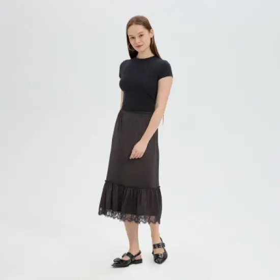 Women's Satin Midi Skirt - Wild Fable&trade; image {2}