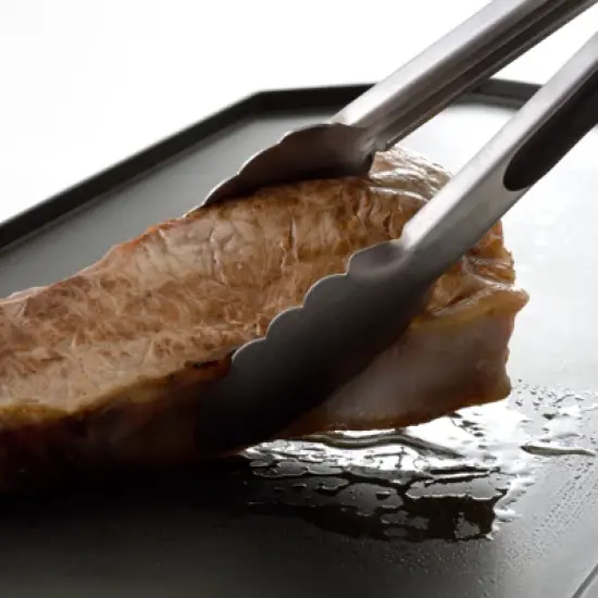 Norpro Grip-EZ Stainless Steel Locking Tongs, 12-Inch image {3}