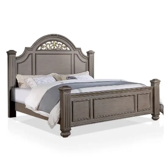 5pc Pennings Traditional Bedroom Set Gray - HOMES: Inside + Out image {11}