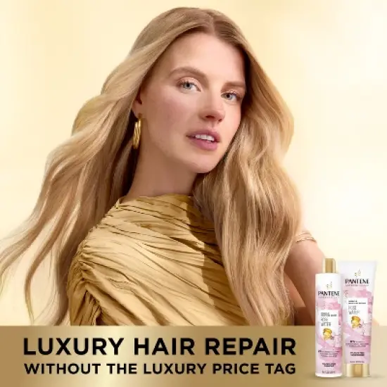 Pantene Nutrient Blends Sulfate Free Miracle Moisture Rose Water Shampoo image {5}