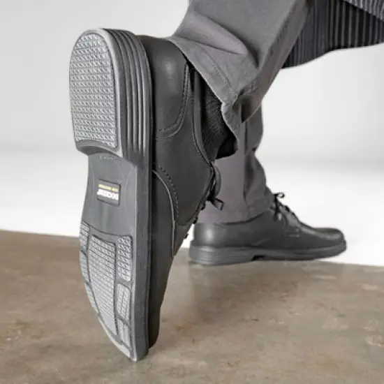 Dockers Mens Tanner Slip Resistant Lace Up Dress Oxford Safety Shoes image {7}