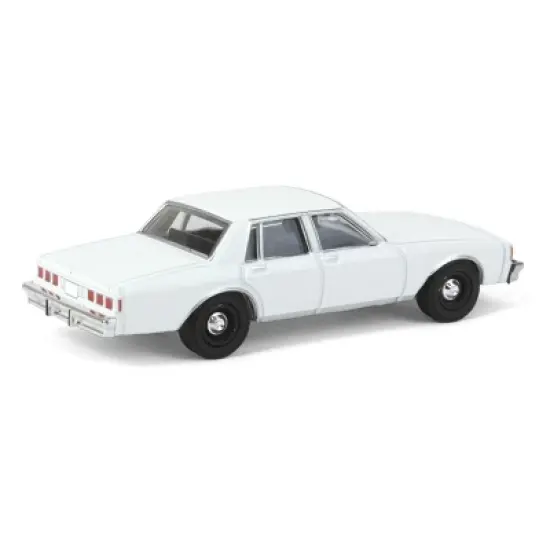 Greenlight Collectibles 1/64 1980-90 Chevrolet Caprice, Blank White, Hot Pursuit, GLT43005-BLANK image {2}
