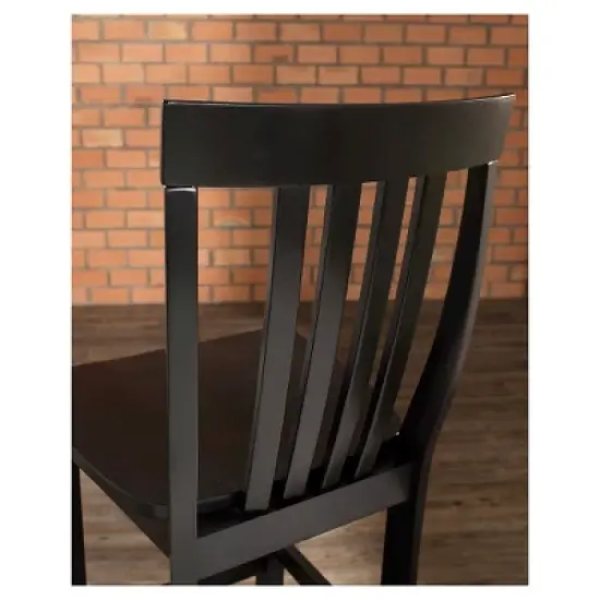 Set of 2 30" School House Barstools - Crosley image {5}