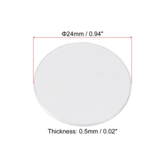 Unique Bargains Resistant Tamper Induction Heat Sealer Aluminum Foil Cap Liners 75 Pcs image {1}