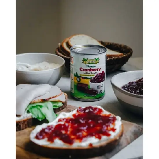 Goode Foods Cranberry Jellied Sauce - 14oz image {4}