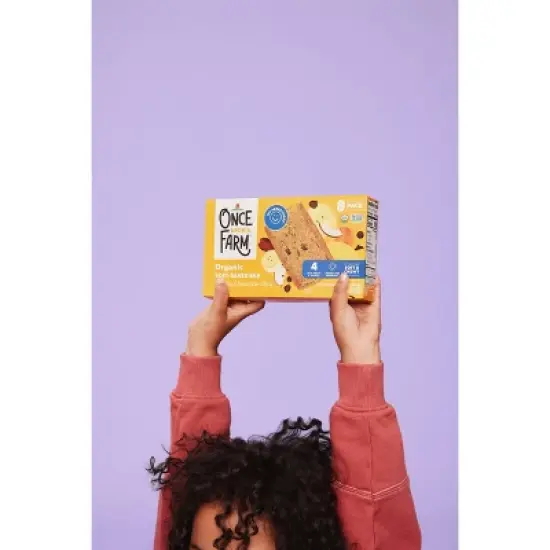 Once Upon a Farm Snack Bars Banana Choc Chip Oat - 9.6oz/8ct image {5}