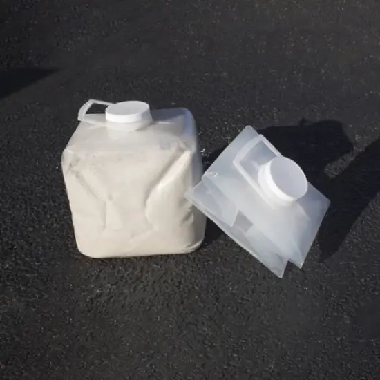 Swim Central 11" HydroTools Transparent Chemical Resistant Pool Ladder Weight Anchor Bag image {2}