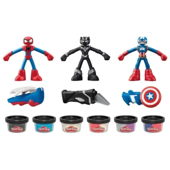 Play-Doh Marvel Figures Plus Pack Playset image {1}
