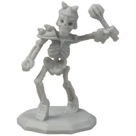 Monster Protectors Unpainted Fantasy Skeleton Mini Figures for D&D - 1", 8 Pieces image {4}