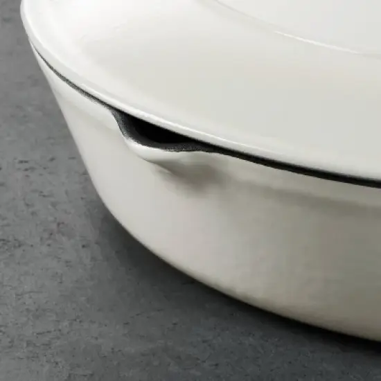 Tramontina 12&rdquo; Enameled Cast Iron Skillet image {4}