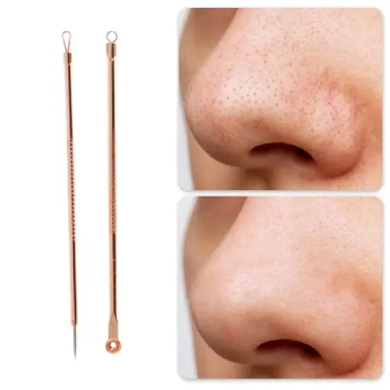 Unique Bargains Professional Portable Pimple Extractor Tool Kit 1 Set image {4}