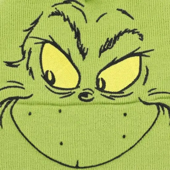 The Grinch Youth Character Cuffed Beanie and Gloves Set image {2}