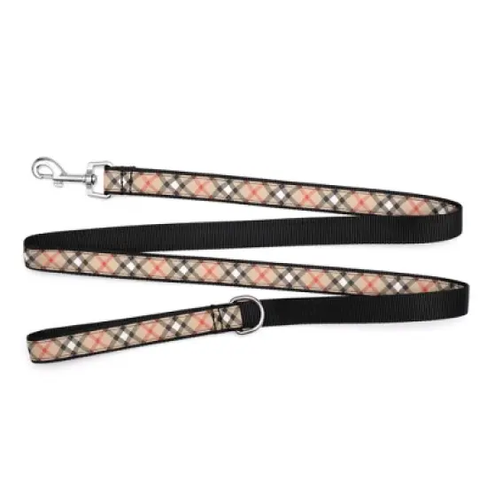 The Worthy Dog Bias Plaid Dog Leash image {2}