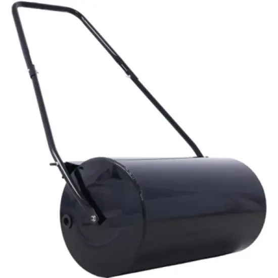 Lawn Roller, Push/Tow Behind Water/Sand Filled Steel Yard Sod Roller for Garden Backyard, 13 Gallon image {3}