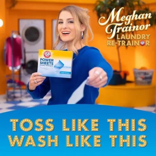 Arm & Hammer Laundry Detergent Sheets - Fresh Breeze - 60ct image {2}