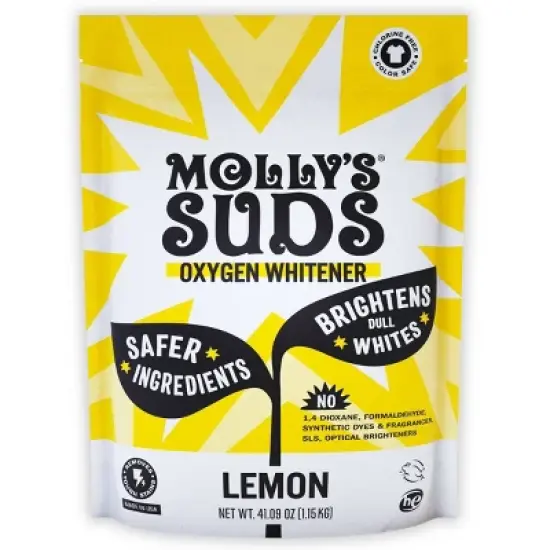 Molly's Suds Oxygen Whitener - Lemon - 41oz image {8}