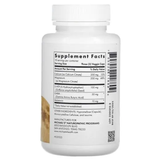 Michael's Health Sleep Factors, 30 Vegan Capsules image {1}