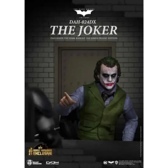 DC Comics The Dark Knight The Joker Deluxe Edition (Dynamic 8ction Hero) image {1}