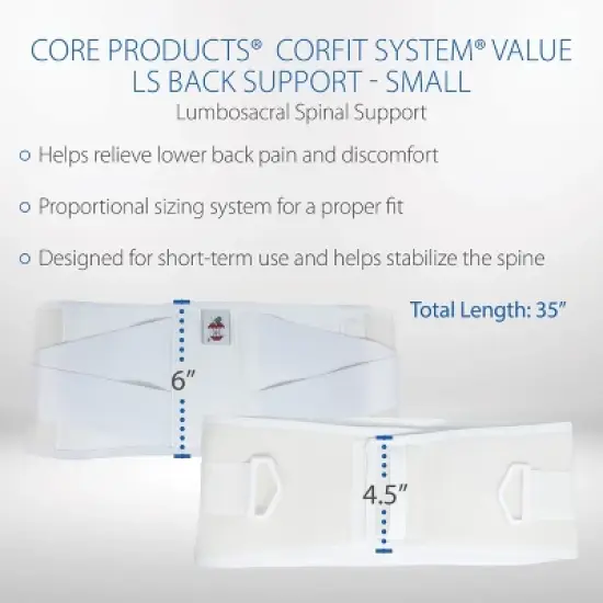 Core Products Corfit LS Value Belt image {4}