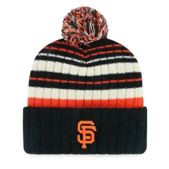 MLB San Francisco Giants Chillville Hat: Team Logo Beanie, Adult Sizing image {2}