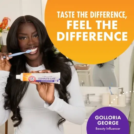 Arm & Hammer Complete Care Toothpaste - Fresh Mint - 12oz/2pk image {2}