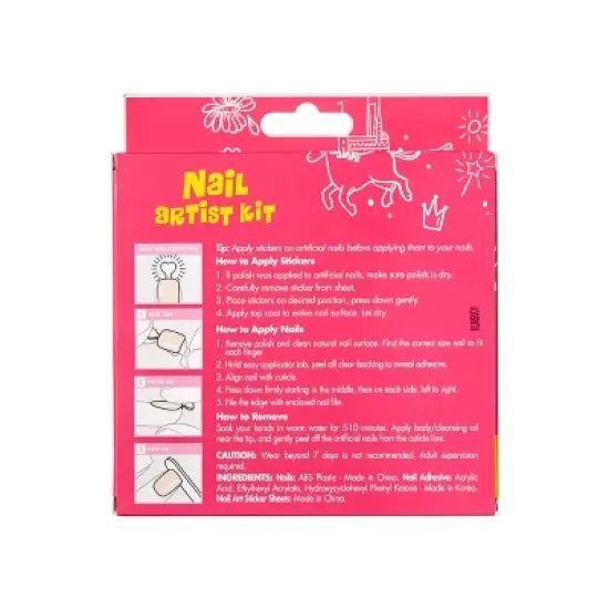 imPRESS Press-On Manicure Mini Kids' Nail Artist Kit - 31ct image {7}