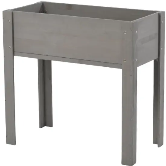 Whisen Elevated Wooden Garden Bed with Legs image {3}