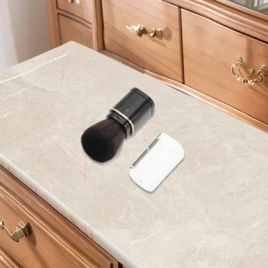 Unique Bargains Retractable Square Cosmetic Brush 1 Pc image {4}