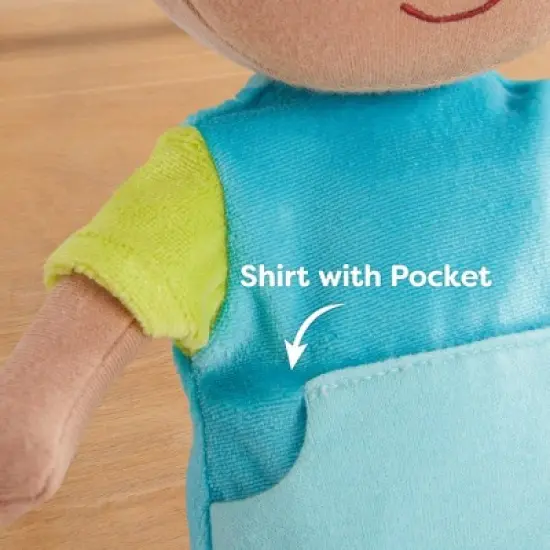 HABA Snug Up Gabriel - 10" Soft Doll, Machine Washable Baby Boy Doll - Perfect Snuggly First Soft Toddler Plush Figure for 6 Months and Up image {4}