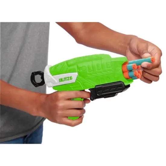 Air Warriors: Blitz 6 Dart Blaster with 12 Accu-Blast Darts, Ages 6+ image {2}