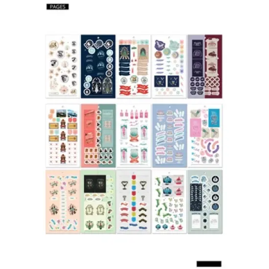 Wizarding World Harry Potter 1000ct Seasons and Events Planner Sticker Book image {2}