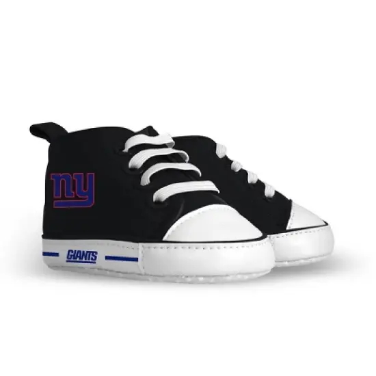 Baby Fanatic 2 Piece Bid and Shoes - NFL New York Giants - White Unisex Infant Apparel image {1}