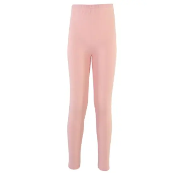 Touched by Nature Baby, Toddler, Big Kids and Youth Girl Organic Cotton Leggings 4pk, Solid Pink Navy image {4}