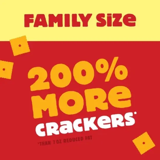 Cheez-It Reduced Fat Original Baked Snack Crackers - 19oz image {6}