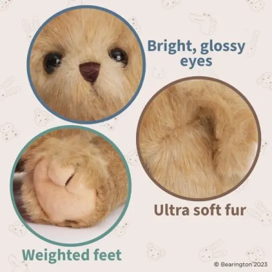 Bearington Jolly Jingles Christmas Bear, 10 Inch Stuffed Christmas Animals, Ideal Christmas Bear Decorations Gift for Toddlers image {2}