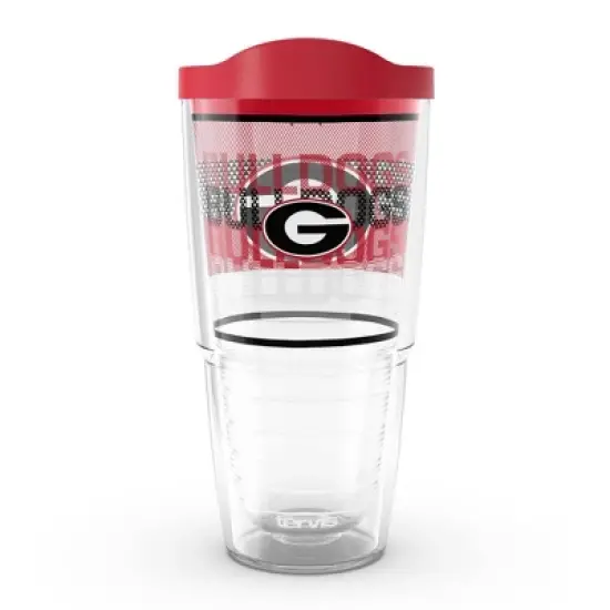 NCAA Georgia Bulldogs 24oz Competitor Classic Tumbler image {3}