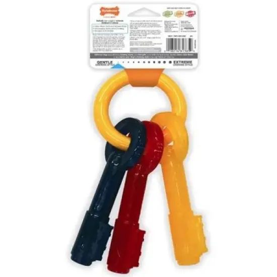 Nylabone Puppy Chew Teething Keys Chew Toy - Large image {2}