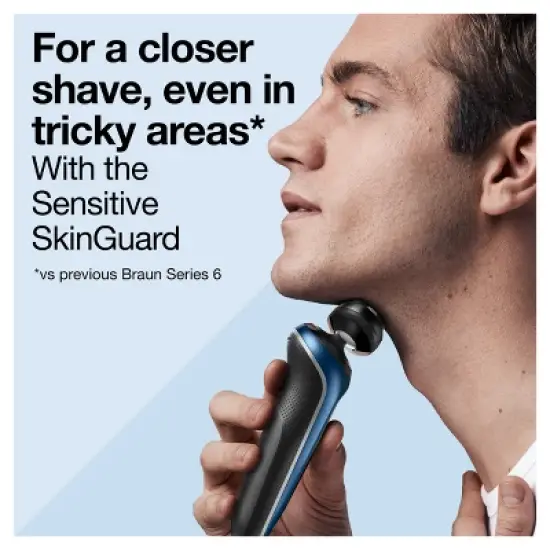 Braun Series 6 Electric Shaver Replacement Head - 64B Black image {5}