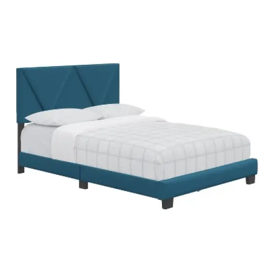 Vector Linen Upholstered Platform Bed Frame - Boyd Sleep Eco Dream image {2}