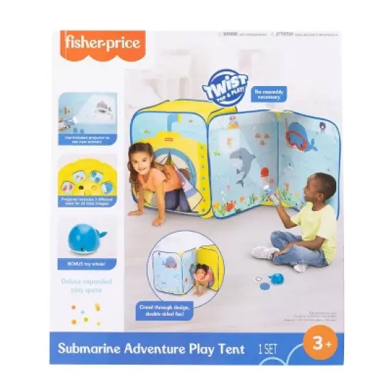 Fisher Price Submarine Adventure Play Tent image {1}