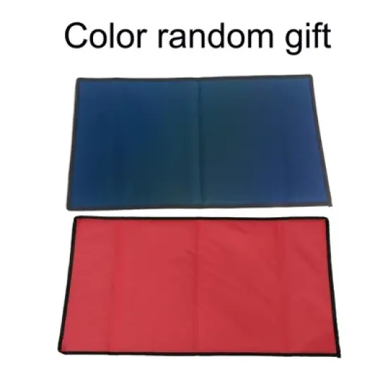 DOMETOUR Folding Wagon Garden Shopping Beach Cart (Red) image {3}