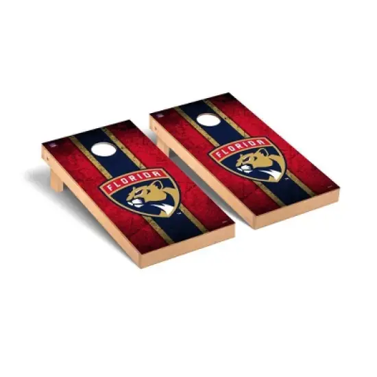 NHL Florida Panthers Premium Cornhole Board Vintage Version image {1}