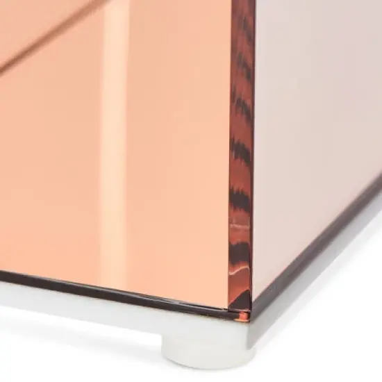 Okuna Outpost Clear Acrylic File Organizer with 2 Slots, Office Desk Paper, Mail, and Letter Sorter, 9 x 5 x 7 In image {5}