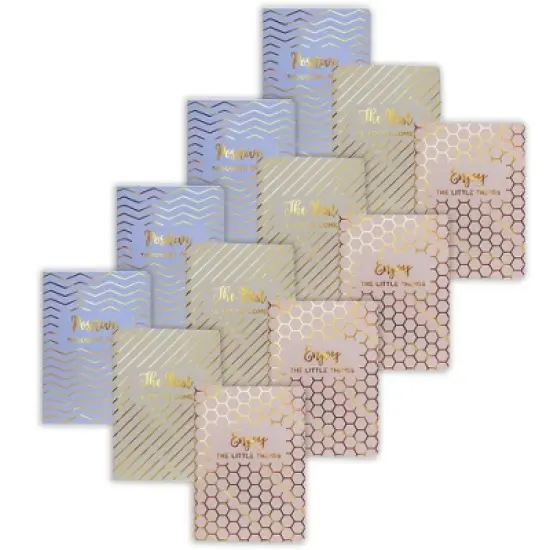 Pukka Pads Haze Exercise Books, 4.6" x 6.8", Assorted Colors, 3 Per Pack, 4 Packs image {8}