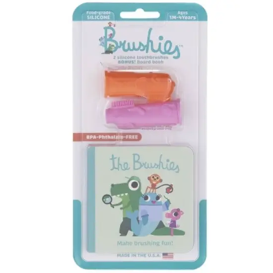 Brushies Toothbrush Mini Book with Momo and Pinkey image {7}