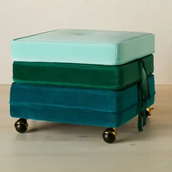 Marin Stackable Pouf with Casters - Opalhouse&trade; designed with Jungalow&trade; image {7}