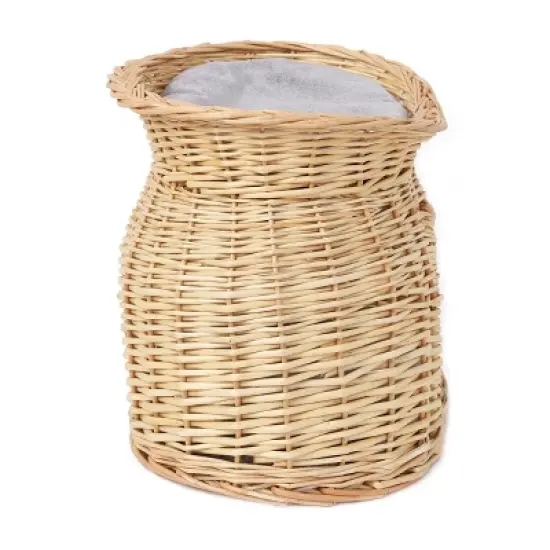 Artloge Double Handwoven Rattan Elevated Cat Bed Dome Wicker Pet Basket Elevated Pet Condo Indoor with Soft Cushions for Multiple Kittens image {4}