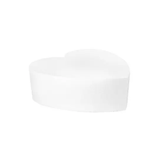 O'Creme Heart Cake Dummy, for Display Decorating, Styrene image {6}