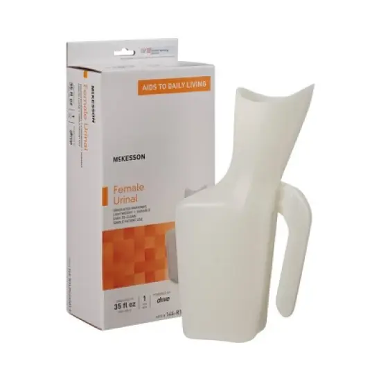 McKesson Female Urinal 32 oz. / 946 mL Translucent image {4}